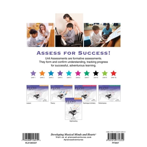 Piano Adventures® Primer Level Unit Assessments