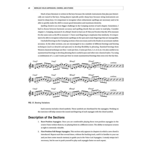 Berklee Violin Arpeggios, Chords, and Etudes