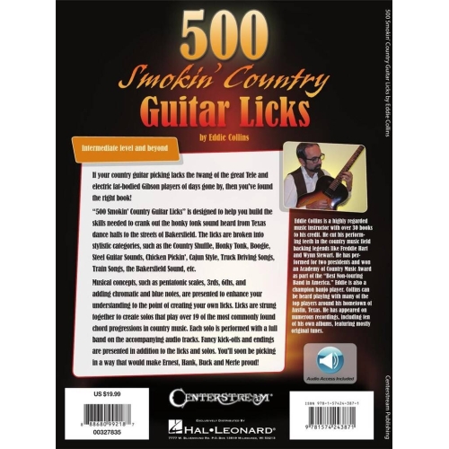 500 Smokin' Country Guitar Licks