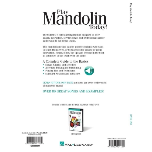 Play Mandolin Today! - Level 1