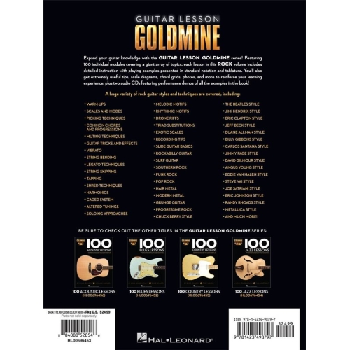 100 Rock Lessons