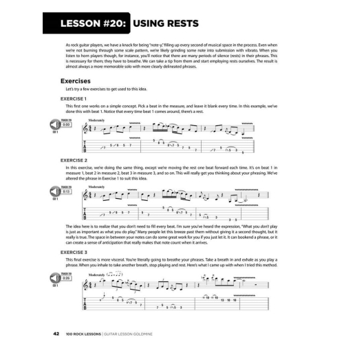 100 Rock Lessons