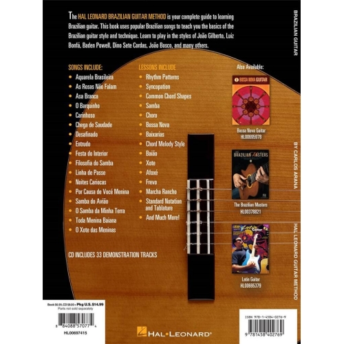 Hal Leonard Brazilian Guitar Method
