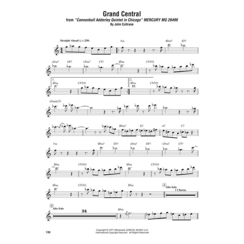 John Coltrane - Omnibook