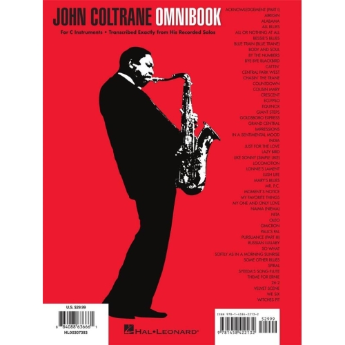 John Coltrane - Omnibook