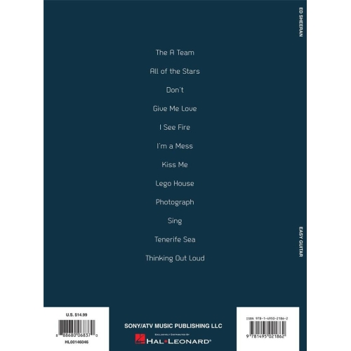 Ed Sheeran for Easy Guitar