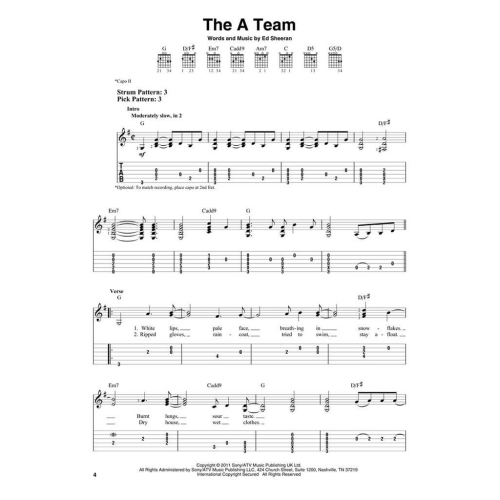 Ed Sheeran for Easy Guitar
