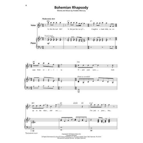 Queen Note-for-Note Keyboard Transcriptions