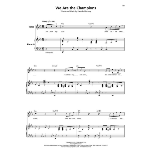 Queen Note-for-Note Keyboard Transcriptions