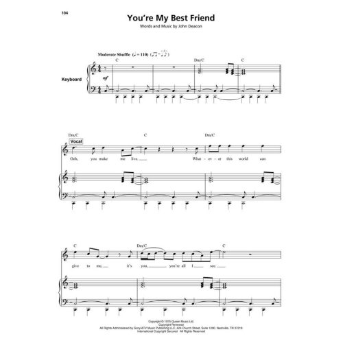 Queen Note-for-Note Keyboard Transcriptions