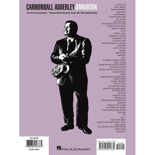 Cannonball Adderley - Omnibook