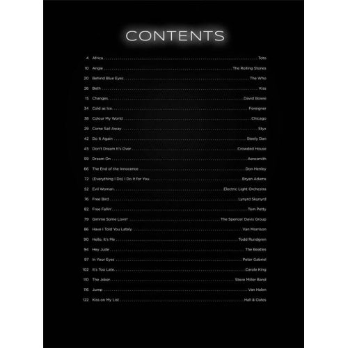 First 50 Classic Rock Songs