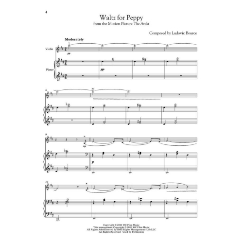 Movie Themes for Classical Players - Violin & Piano