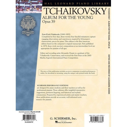 Tchaikovsky, Pyotr Ilyich - Album For The Young Op.39