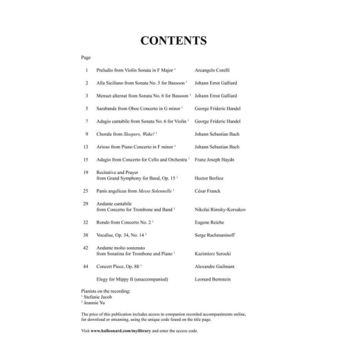 Solos for the Trombone Player