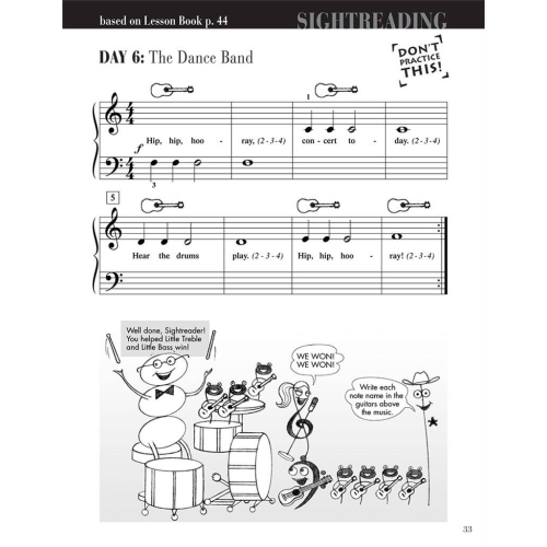 Faber & Faber - Piano Adventures Sightreading Primer Level