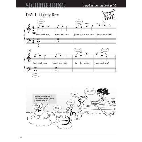 Faber & Faber - Piano Adventures Sightreading Level 1