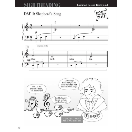 Faber & Faber - Piano Adventures Sightreading Level 1