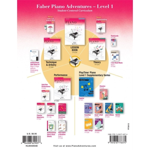 Piano Adventures Sightreading Level 1