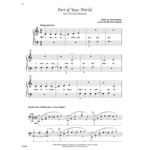 Faber & Faber - Adult Piano Adventures - Disney Book 1