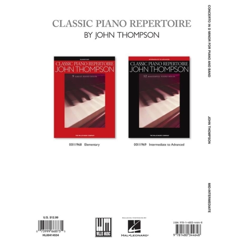 Thompson, John - Concerto in D Minor