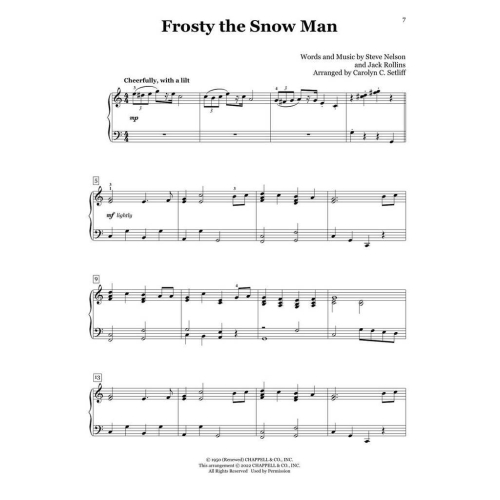 Christmas Pop Favorites for Piano Solo