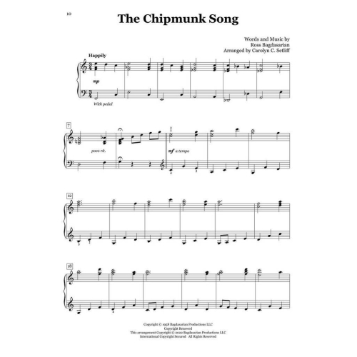 Christmas Pop Favorites for Piano Solo