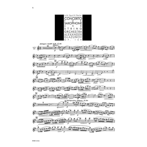 Concerto in E-flat Major, Op. 109