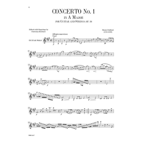 Giuliani - Guitar Concerto No. 1 in A Major