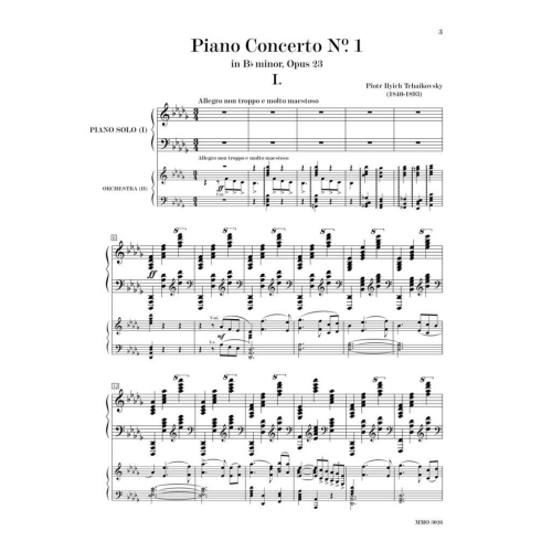 Tchaikovsky, Pyotr Ilyich - Concerto No. 1 in B-flat Minor, Op. 23