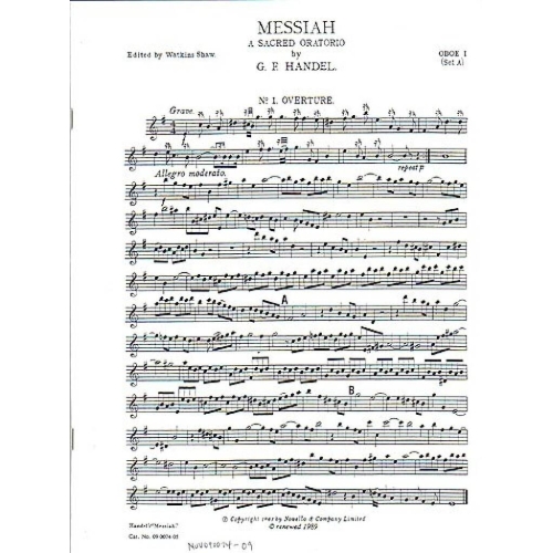 Händel, Georg Friedrich - Messiah - A Sacred Oratorio