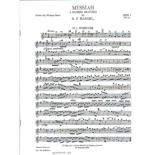 Messiah - A Sacred Oratorio