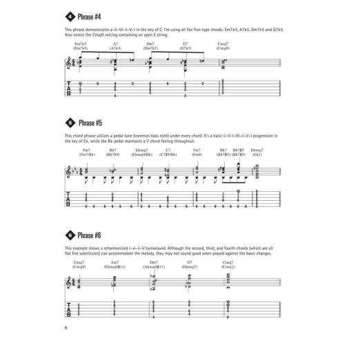 Chord-Melody Phrases For Guitar