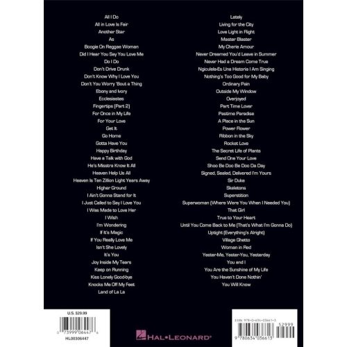 The Stevie Wonder Anthology