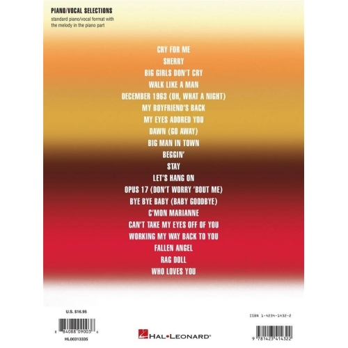 Jersey Boys - Vocal Selections
