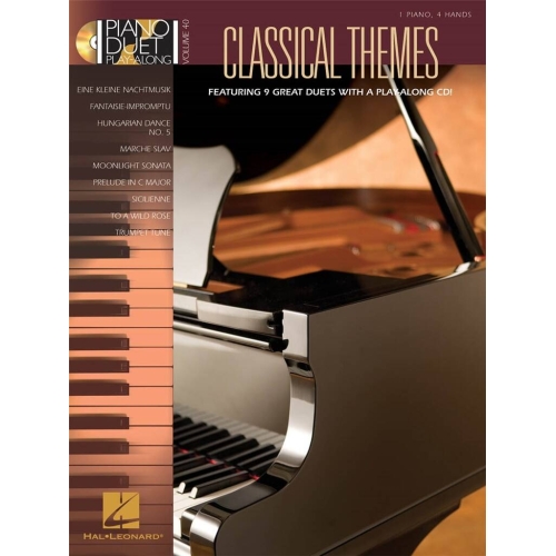 Piano Duet Play-Along Volume 40: Classical Themes