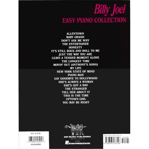 Billy Joel: Easy Piano Collection