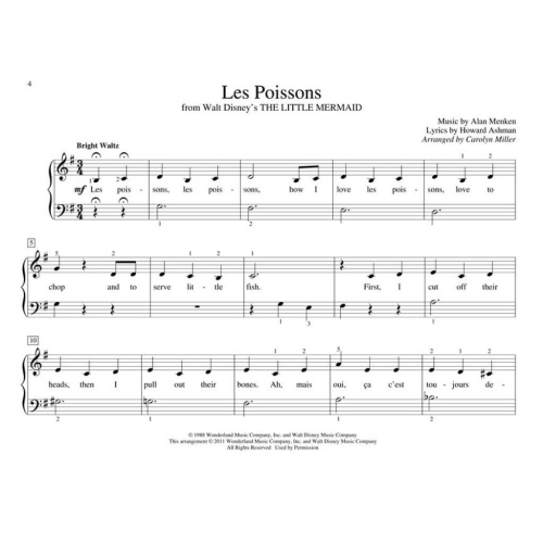 First Disney Songs