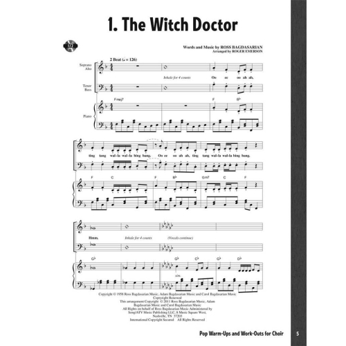 Pop Warm-ups & Work-outs for Choir