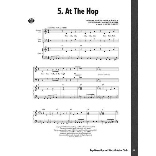 Roger Emerson: Pop Warm-ups & Work-outs For Choir