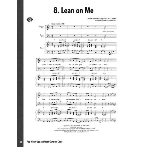 Pop Warm-ups & Work-outs for Choir