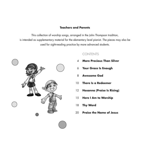 First Worship Songs