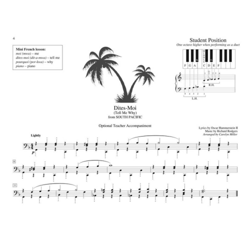 Teaching Little Fingers to Play Broadway Songs