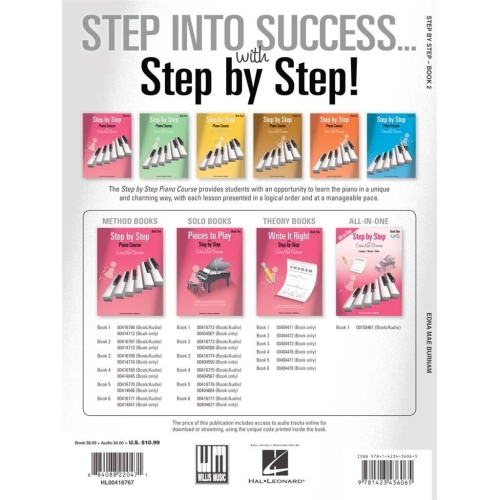 Step by Step Piano Course - Book 2