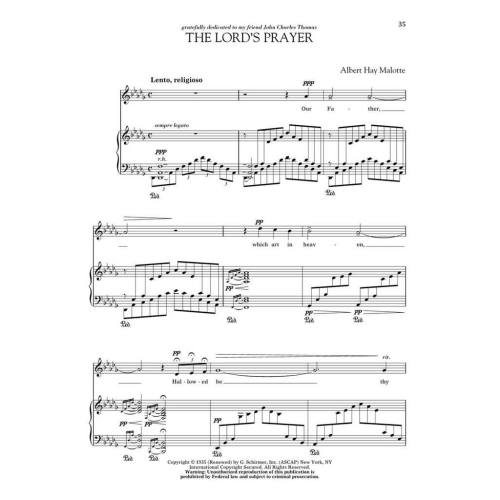 12 Sacred Vocal Solos for Classical Singers