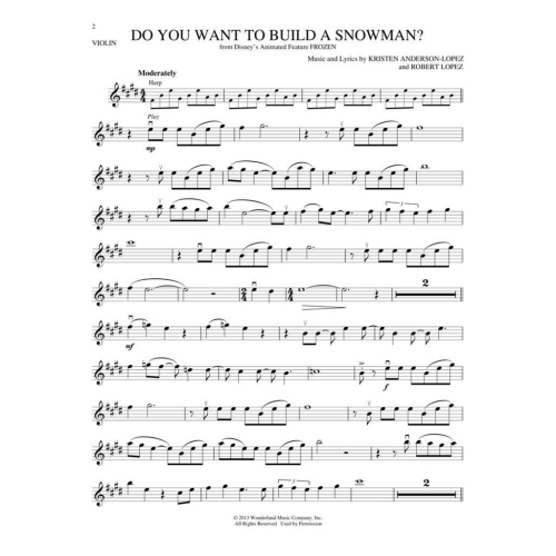 Songs from Frozen, Tangled and Enchanted