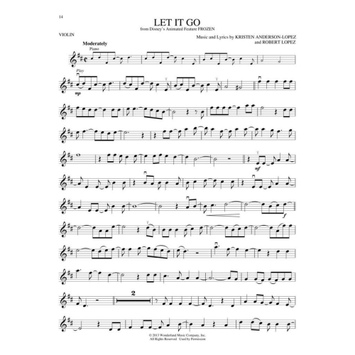 Songs from Frozen, Tangled and Enchanted