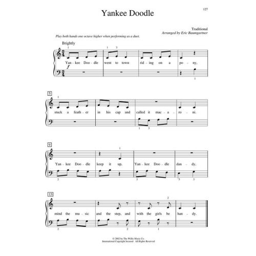 Teaching Little Fingers To Play - Songbook