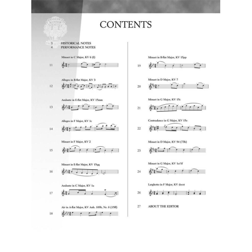 Mozart, W.A - 15 Easy Piano Pieces