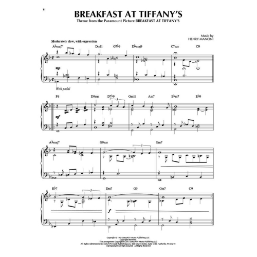 Jazz Piano Solos Series Volume 38: Henry Mancini